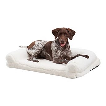 Happy Hounds Millie Sofa Style Sherpa Dog Bed
