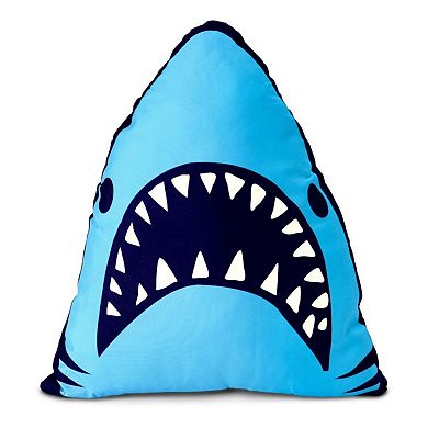 Luxuriant Home Kids Shark Adventure Bed in a Bag Set with Decorative Pillow