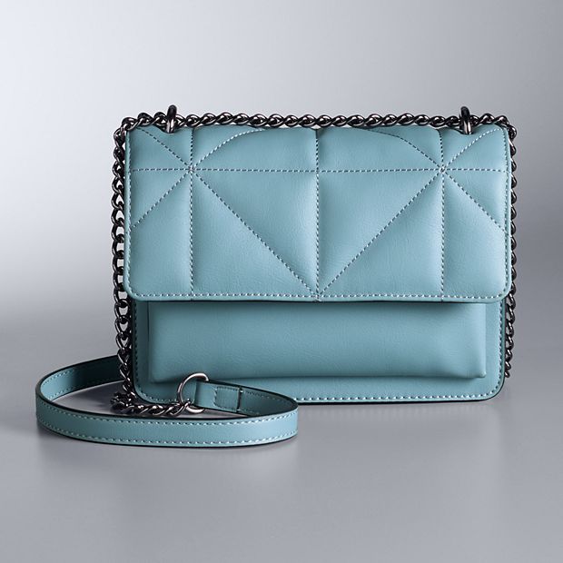 ★Vera Wang★24FW Croissant Crossbody Bag★ Simply Vera Vera Wang Signature Envelope Crossbody Bag