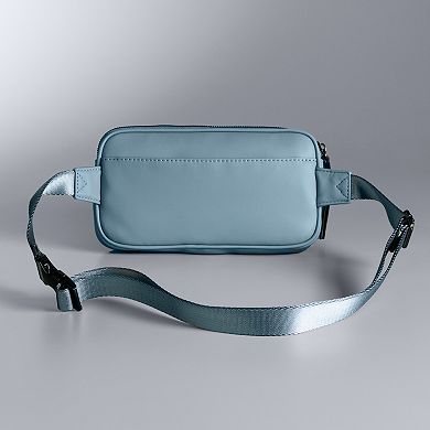 Simply Vera Vera Wang Chrissy Square Waist Pack Sling Bag