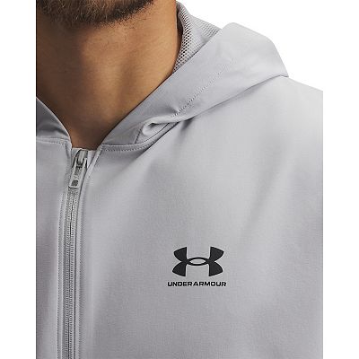 Men s Under Armour Vibe Woven Hooded Windbreaker Jacket