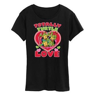 Women's Teenage Mutant Ninja Turtles Totally Turtle Love Graphic Tee