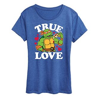 Women's Teenage Mutant Ninja Turtles True Love Graphic Tee