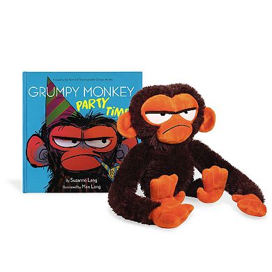 Kohl’s Cares® Grumpy Monkey Party Time! by Suzanne Lang Hardcover Book