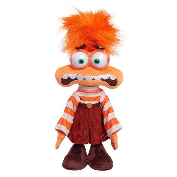 Disney and Pixar Inside Out 2 Shaking with Anxiety Feature Plush, Kids Toys for Ages 3 up