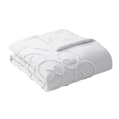 Indigo Ink Tufted Boho Medallion Comforter Set