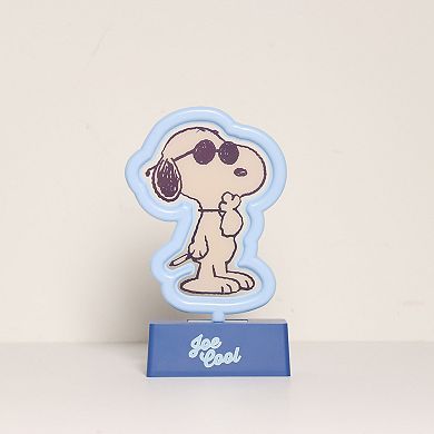 Peanuts Snoopy Joe Cool LED Mini Neon Night Light