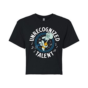 Juniors' SpongeBob SquarePants Unrecognized Talent Cropped Tee