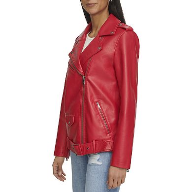 Women's Levi's® Faux Leather Belted Moto Jacket