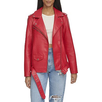 Women's Levi's® Faux Leather Belted Moto Jacket