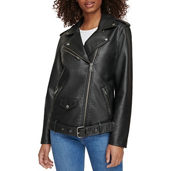 Women's Levi's® Faux Leather Belted Moto Jacket