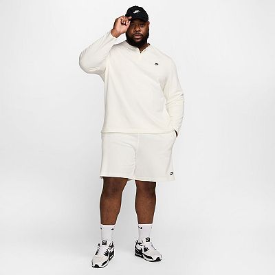 Big & Tall Men's Nike Club Fleece Long-Sleeve Henley