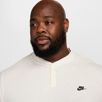 Big & Tall Men's Nike Club Fleece Long-Sleeve Henley