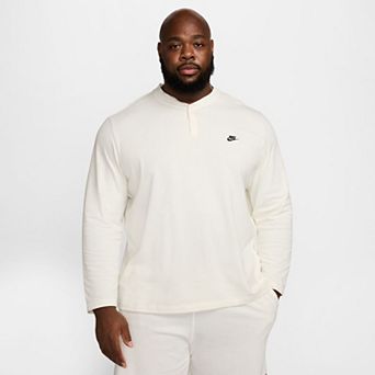 Big & Tall Men's Nike Club Fleece Long-Sleeve Henley