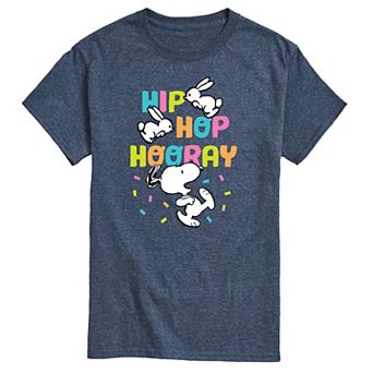 Men's Peanuts Easter Hip Hop Hooray Graphic Tee