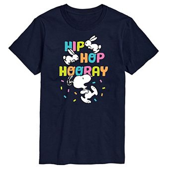 Men's Peanuts Easter Hip Hop Hooray Graphic Tee
