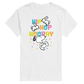 Men's Peanuts Easter Hip Hop Hooray Graphic Tee