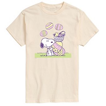 Men's Peanuts Easter Comic Graphic Tee
