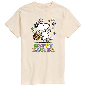 Men's Peanuts Hoppy Easter Graphic Tee