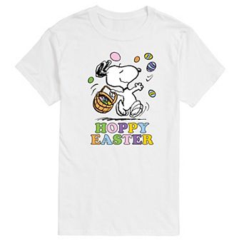 Men's Peanuts Hoppy Easter Graphic Tee