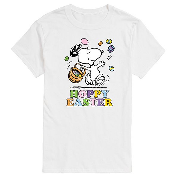 Men's Peanuts Hoppy Easter Graphic Tee