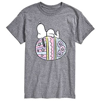 Men's Peanuts Snoopy Easter Egg Graphic Tee