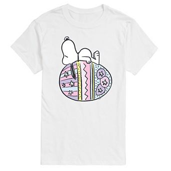 Men's Peanuts Snoopy Easter Egg Graphic Tee