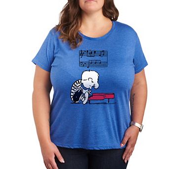 Plus Peanuts Schroeder Piano Graphic Tee