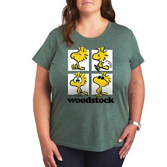 Plus Peanuts Woodstock Grid Graphic Tee