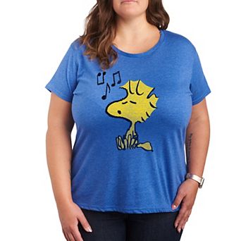 Plus Peanuts Woodstock Singing Graphic Tee