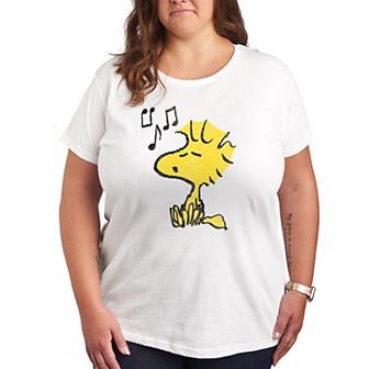 Plus Peanuts Woodstock Singing Graphic Tee