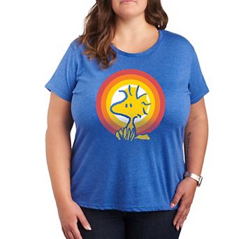 Plus Peanuts Woodstock Sunset Graphic Tee