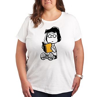 Plus Peanuts Marcie Reading Graphic Tee