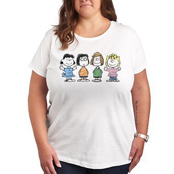 Plus Peanuts Girl Group Graphic Tee