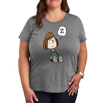 Plus Peanuts Peppermint Patty Doze Graphic Tee