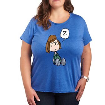 Plus Peanuts Peppermint Patty Doze Graphic Tee