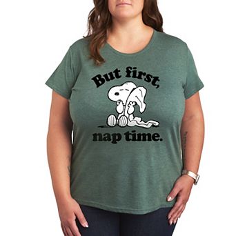 Plus Peanuts Snoopy First Nap Time Graphic Tee
