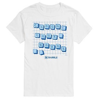 Men's Scrabble Choose Your Words Graphic Tee by Hasbro