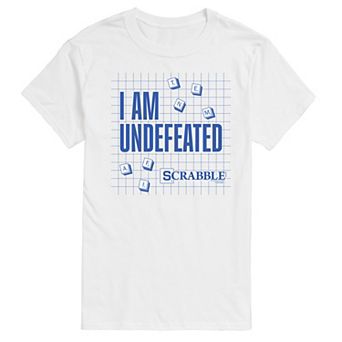 Men's Scrabble I Am Undefeated Graphic Tee by Hasbro