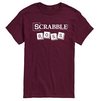 Men's Scrabble Boss Graphic Tee by Hasbro
