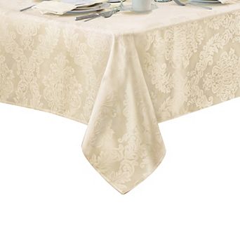 Elrene Home Fashions Barcelona Jacquard Damask Rectangle Tablecloth