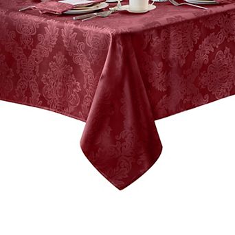 Elrene Home Fashions Barcelona Jacquard Damask Rectangle Tablecloth