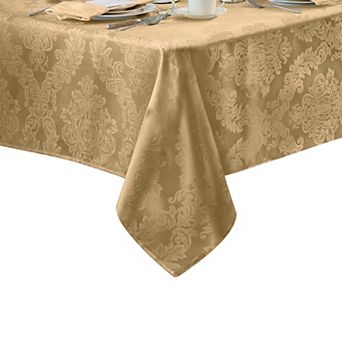 Elrene Home Fashions Barcelona Jacquard Damask Rectangle Tablecloth