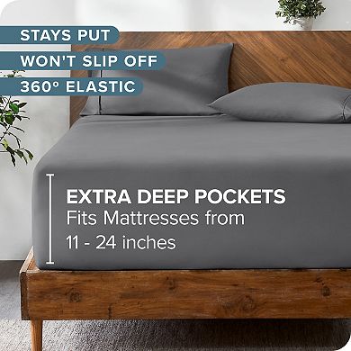 Ultra Soft 24 Inch Pocket Fitted Sheet