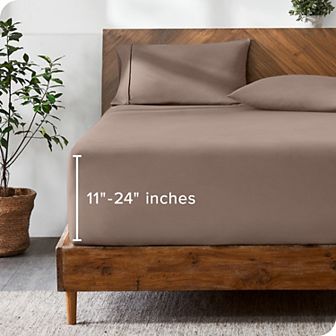 Ultra Soft 24 Inch Pocket Fitted Sheet