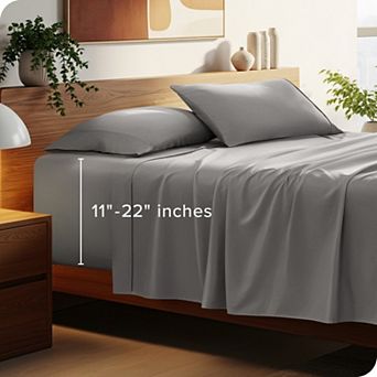 Bare Home Ultra Soft Extra Deep Pocket Sheet Set