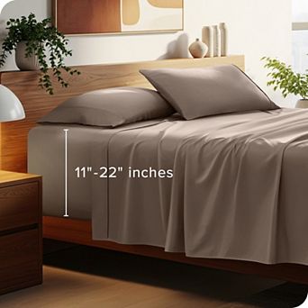 Bare Home Ultra Soft Extra Deep Pocket Sheet Set