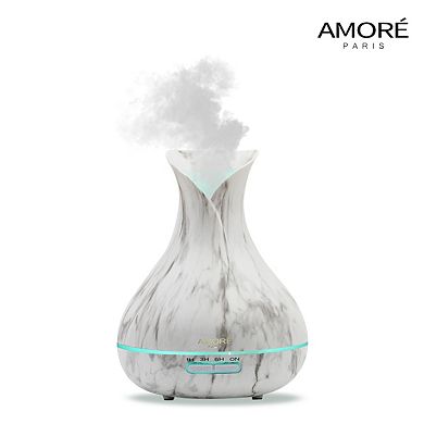 White Marble Ultrasonic Aroma Diffuser (300 mL)