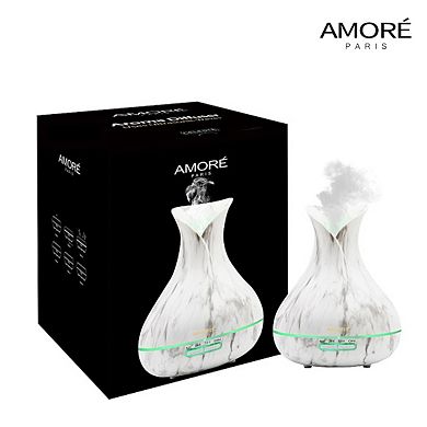 White Marble Ultrasonic Aroma Diffuser (300 mL)