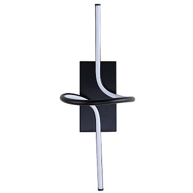 Sketch Minimalist Metal Integrated Led Vanity Light Sconce